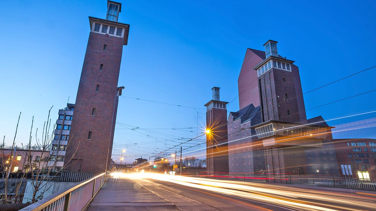 Schwanentorbrücke in Duisburg